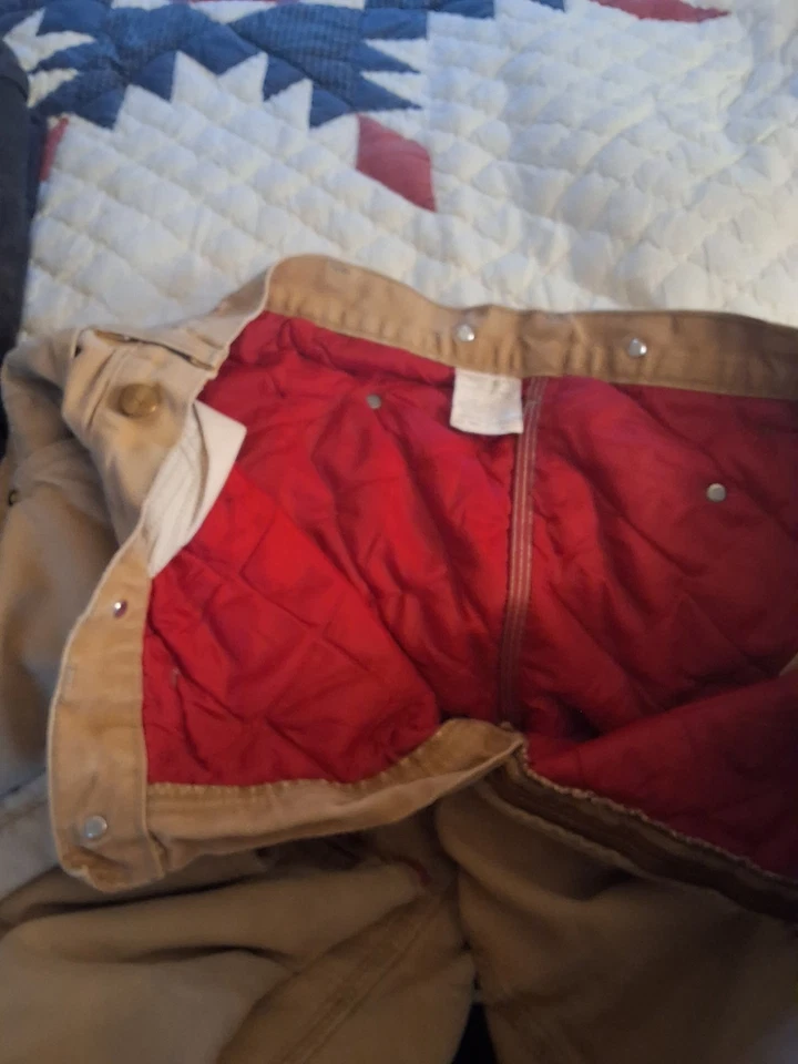 Calças de trabalho Carhartt insultadas 38x34 - Imagem 2 de 4