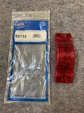 Grote 92132 Red Replacement Lens Side Marker/Clearance Light New