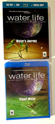 Water Life: Planet Water, Water's Journey - 2-Blu-ray Collection Brand New