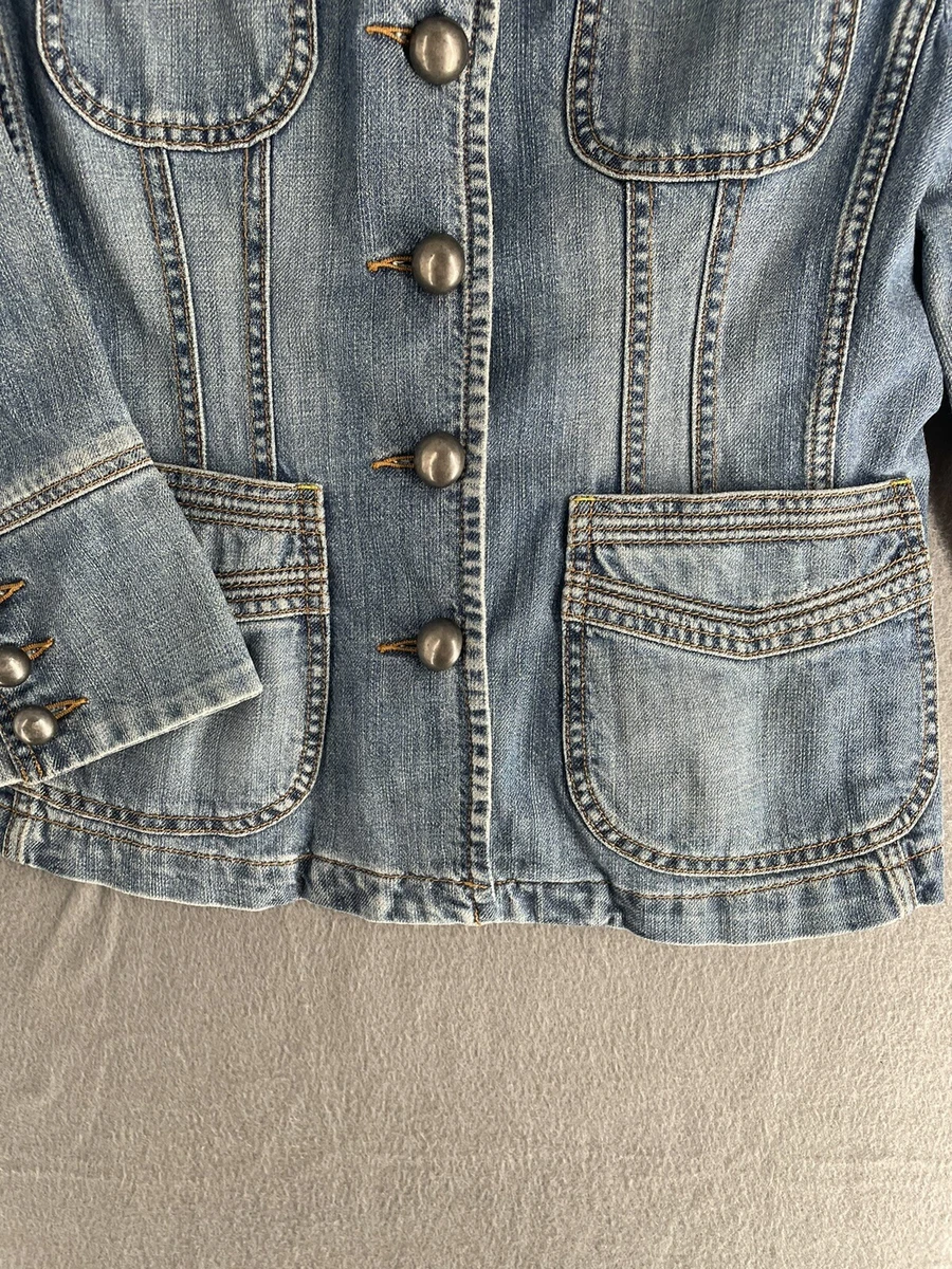 Banana republic denim jacket womens store