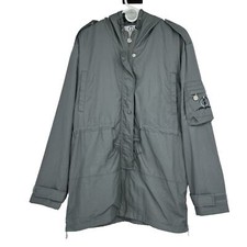 Women’s Her Game 2 Large Gray Nylon (body) Lined (poly/cotton) Zip Front Jacket