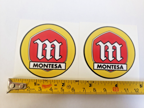 MONTESA COTA TANK DECAL CIRCULAR NEW MONTESA 5.7CM SOLD IN PAIR
