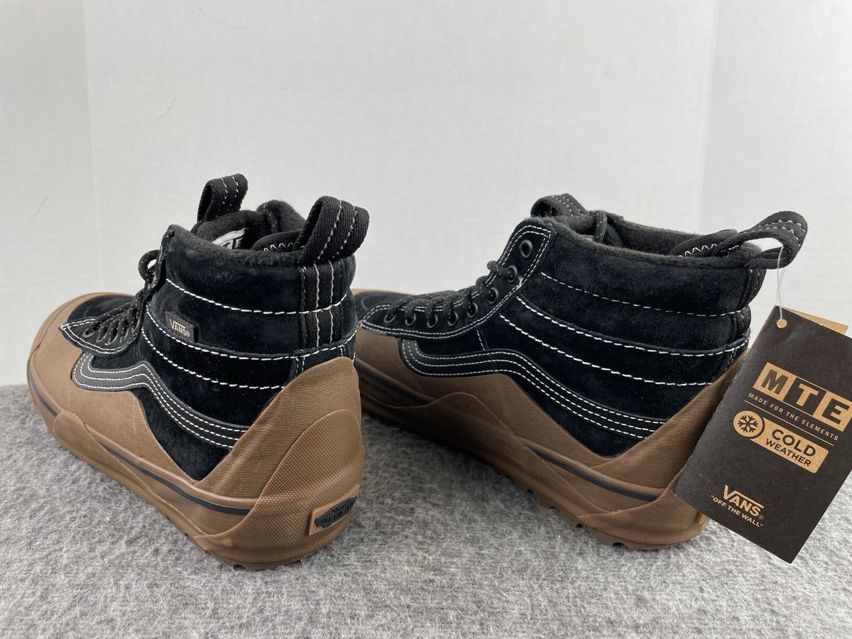 Vans Men’s Sk8-Hi Dip Mte-2
Black/Gum
VN0009QKB9M
Boots Cold Weather Sneakers Vans Sk8-Hi Dip MTE 2 Black Gum Waterproof Men main image 4