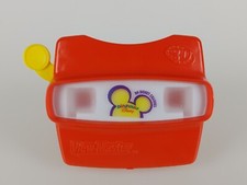 Model L Disney Channel Playhouse Red Yellow View-Master 3D Viewer 1998 Working