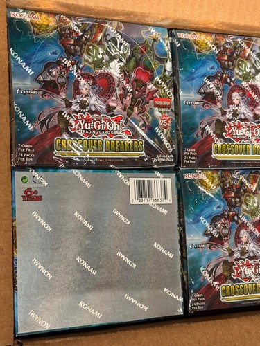 YuGiOh! Crossover Breakers Booster Box 1st Ed. Factory Sealed - 24 Packungen Englisch - Bild 3 von 3