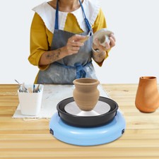 60W Adjustable Speed Mini blue Ceramic Grinding Machine Craft Production