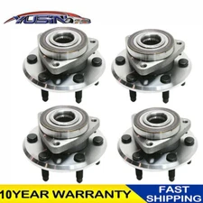 (4) Front Or Rear Wheel Bearing hub Kit for 10- 2016 Cadillac SRX 2011 9-4X 3.6L