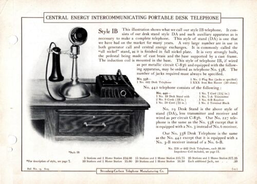 9 SELTENE 1903-1906 STROMBERG-CARLSON TELEFONKATALOGE PDFS AUF USB-STICK - Bild 10 von 18