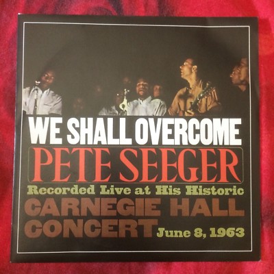 PETER SEEGER We Shall Overcome Peace and Love Red Ronnie Promo 7'' 45 Runden Vinyl 