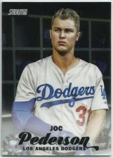 2017 Topps Stadium Club ~ JOC PEDERSON Stadium Club Chrome #SCC-56 Dodgers