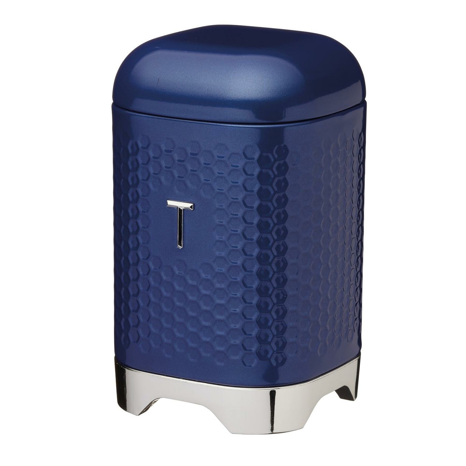 Lovello Blue Tea Canister - KitchenCraft Kitchen Storage Caddy