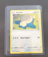 2021 Sword & Shield - Fusion Strike Snorlax  Pokemon Card #206