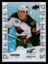 2010-11 Upper Deck Ice #74 Justin Falk RC 639/999 !!