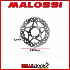 6219131 DISCO FRENO MALOSSI Anteriore PIAGGIO ZIP SP 50 2T LC 2001-> D.200
