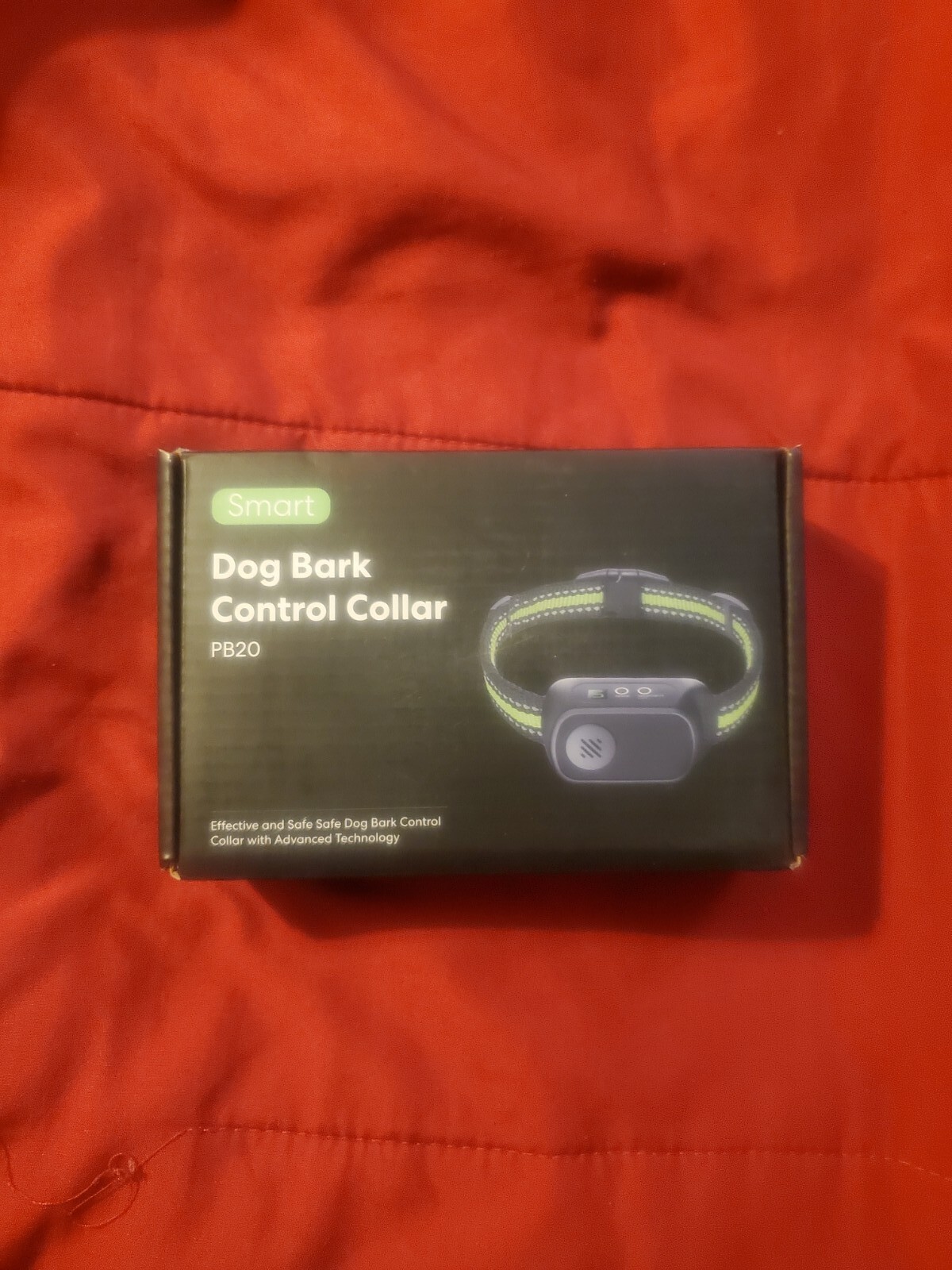 Rechargeable Smart Dog Bark Control Collar PB20. SAFE DOG BARK