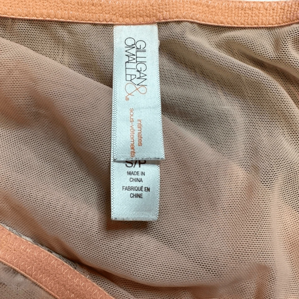 Gilligan & Omalley Intimates женщин персиковая сетка Кокетливое белье маленький новый без ЯРЛЫКОВ - Изображение 3 из 4