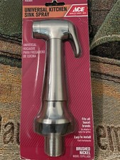 Brushed Nickel Universal Kitchen Sink Spray Replacement ACE 4563664 NEW