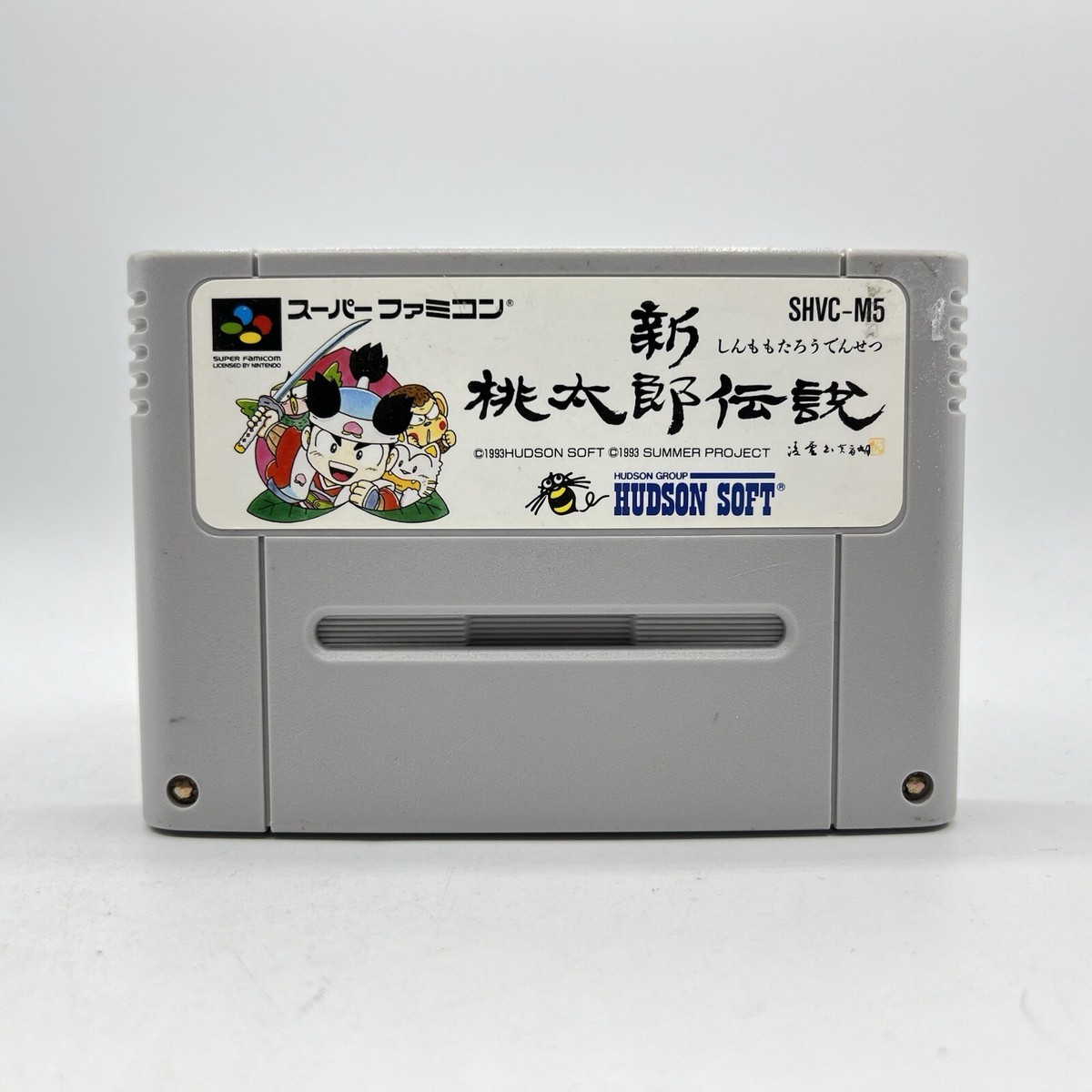 Nintendo Super Famicom Shin Momotarou Densetsu SHVC-M5 Tested