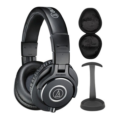 ATH-M40X Professional Headphones Bundle 