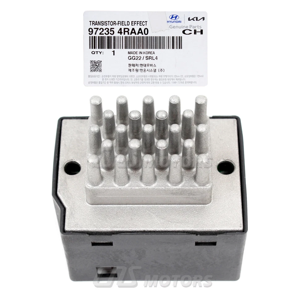 ✅OEM✅Blower Motor Resistor For 11-15 Hyundai Sonata Kia Optima Hybrid 972354RAA0 - Image 4 of 4