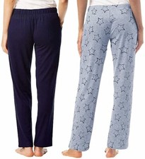 Lucky Brand Women's 3-Piece Hacci Pajama Set - Lounge Top, T-Shirt & Joggers (Grey Heather)