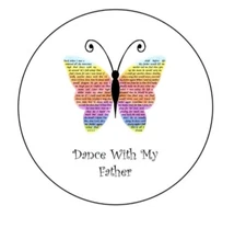 Dance With My Father Lyrics  2.25”  Pinback Button Pin Badge