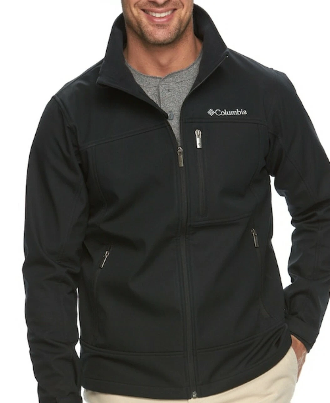 NWT Columbia mens size XXL jacket soft shell smooth spiral style #XM6820-014