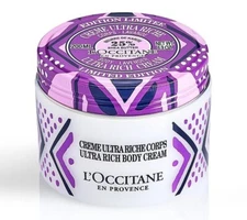 L'Occitane En Provence Lavender Ultra rich Cream 25% Shea Butter 6.9 oz. SEALED