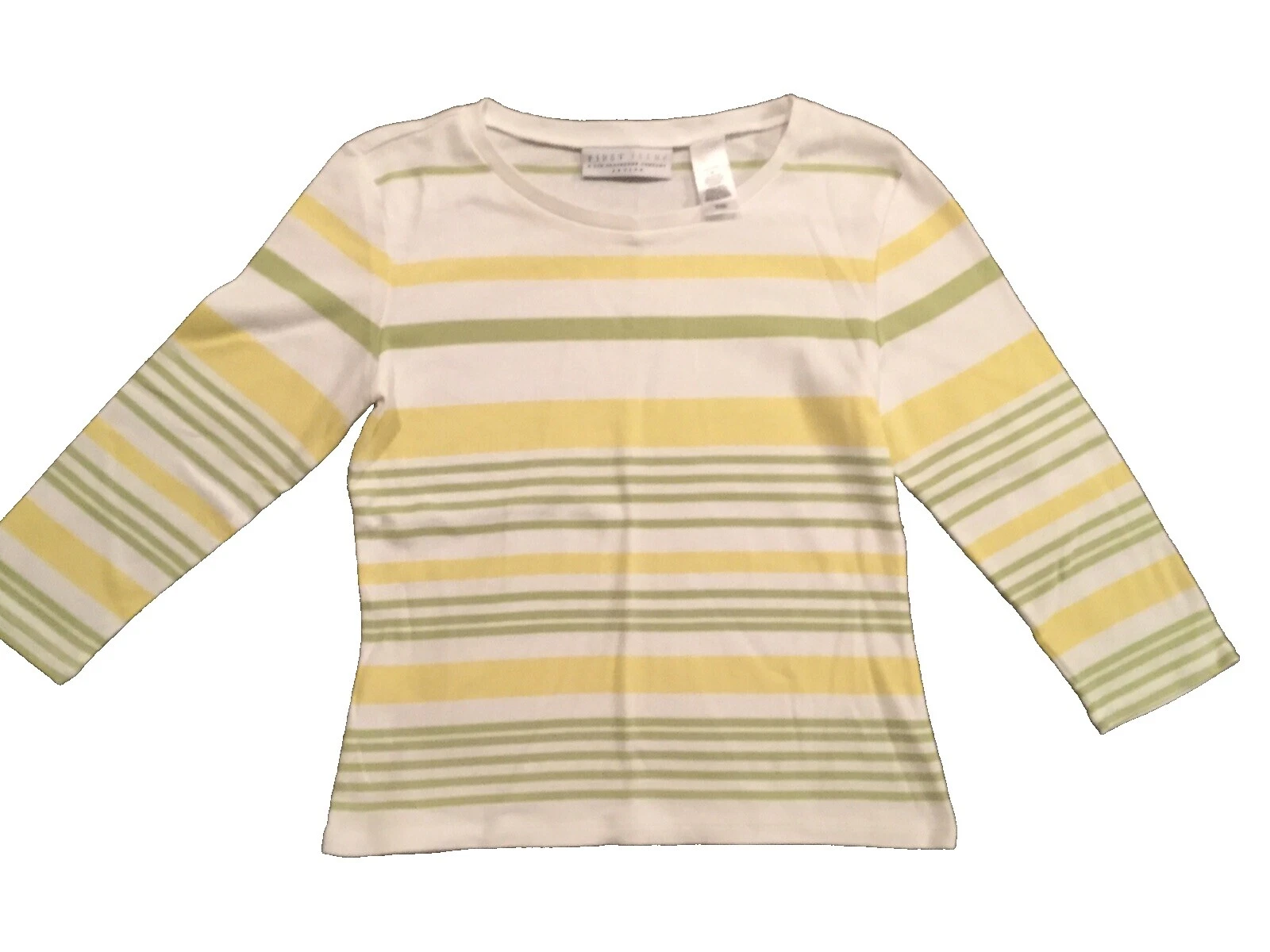 Топы в полоску из хлопка для женщин First Issue