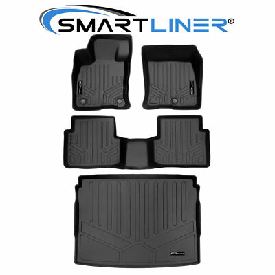 SMARTLINER Custom Fit Floor Mats 2 Rows Cargo Liner 2021-2025 Ford Bronco