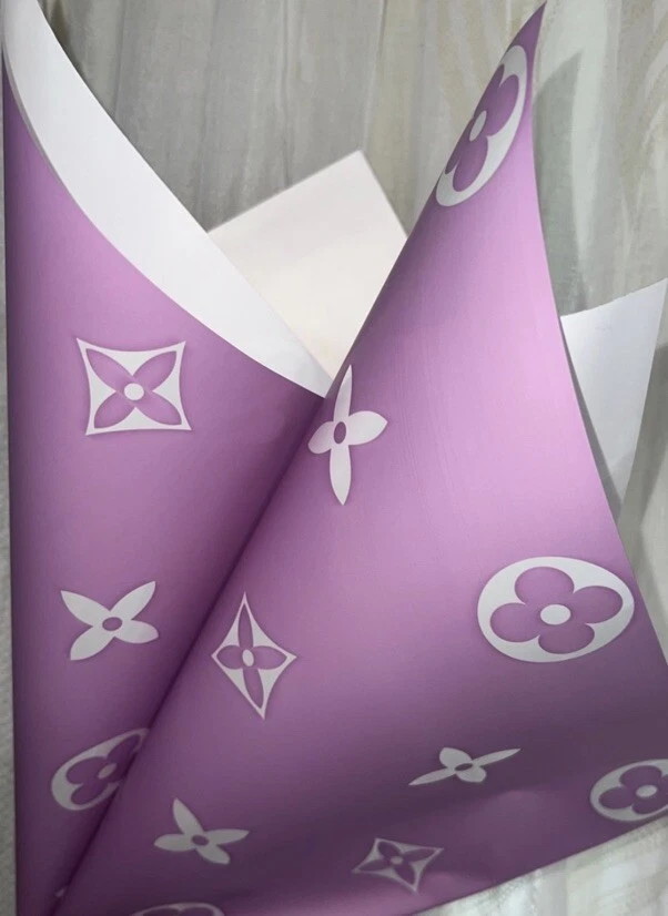 Papel Coreano/Doble Cara Color Flor Papel Papel Impermeable 20 Hojas Foto 2 de 4