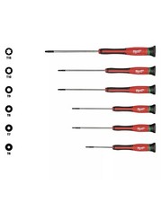 Milwaukee 48-22-2610 6 Torx Precision Screwdriver Set With Case