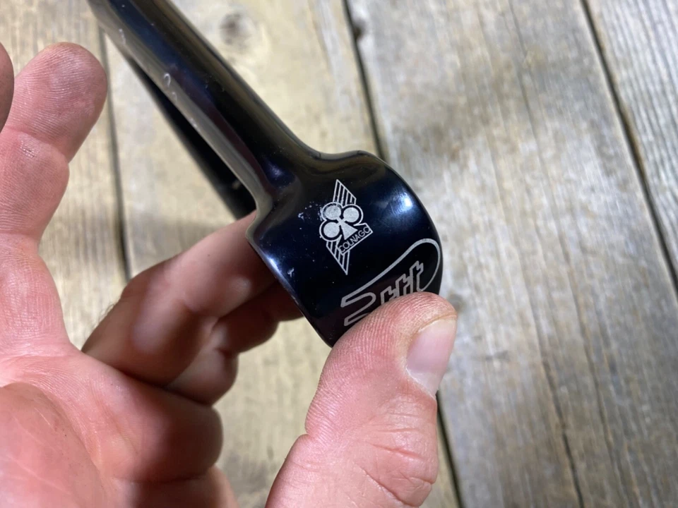 Bicicleta Bicicleta De Colección 3TTT COLNAGO PANTÓGRAFO 1" Pluma Vástago 120mm ITALIA AGRIETADA Foto 3 de 4