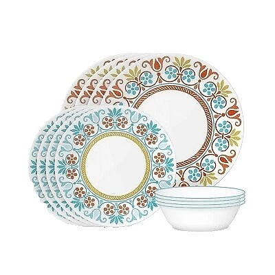 Juegos de servicio de cena de cerámica Corelle