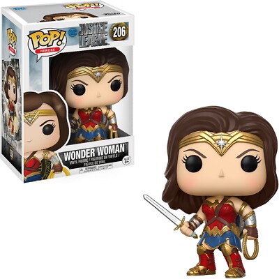 Justice League - Wonder Woman 206 - Funko Pop! - Vinyl Figur | eBay