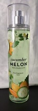 BATH AND BODY WORKS Cucumber Melon FINE FRAGRANCE BODY MIST 8 FL OZ NEW