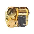 Music Box Mechanism,Swan Lake 18 Note Musical Movement Gold Swan Lake/Gold