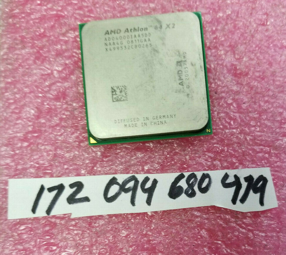 AMD Athlon 64 X2 4000+ GHz Processor SOCKET AM2 ADO4000IAA5DD