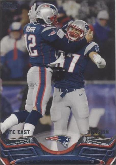 2013 Topps Rob Gronkowski Tom Brady #369 - 1 of 2
