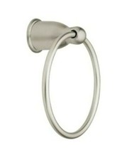Moen YB8086SN Mason Towel Ring Satin Nickel New in Package