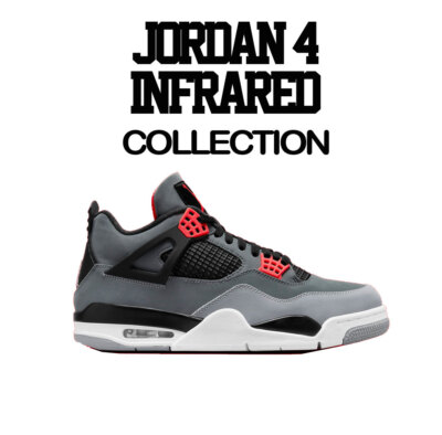 Shirt To Match Jordan 4 Infrared Volt - Fly Heat Sneaker  display picture 3