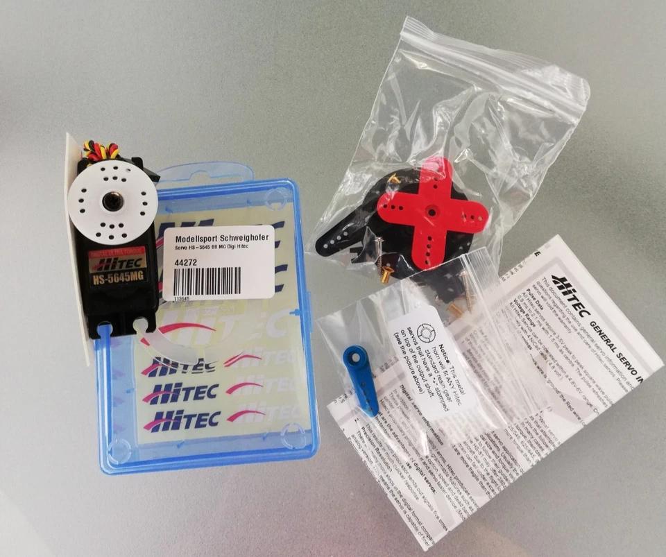 Neu Multiplex Servo HS-5645MG Digi 113645 ultra torque kraftvolles Servo -143- - Bild 3 von 4