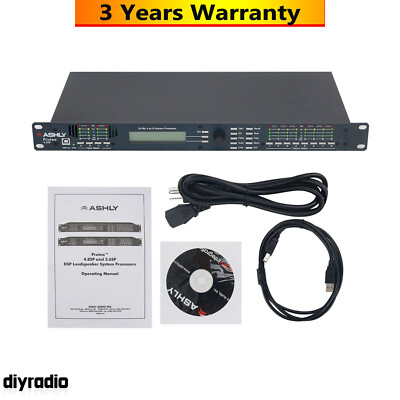 4.8SP Digital DSP Audio Processor Original Software 4 In 8 Out Pro Sound System