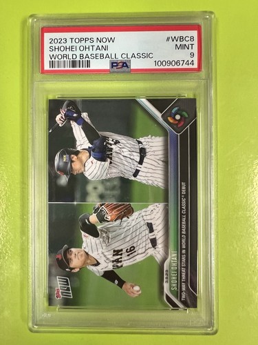 2023 Topps Now World Baseball Classic Shohei Ohtani PSA 9 - Picture 1 of 2