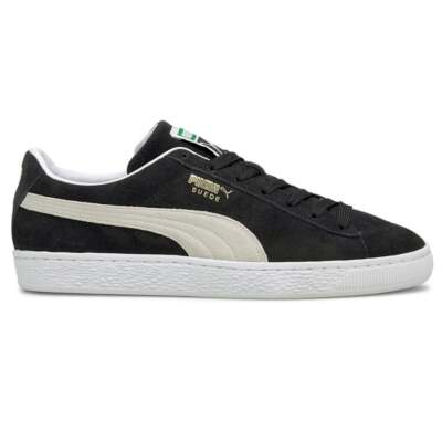 Puma Suede Classic Xxi Lace Up  Mens Black Sneakers Casual Shoes 37491501