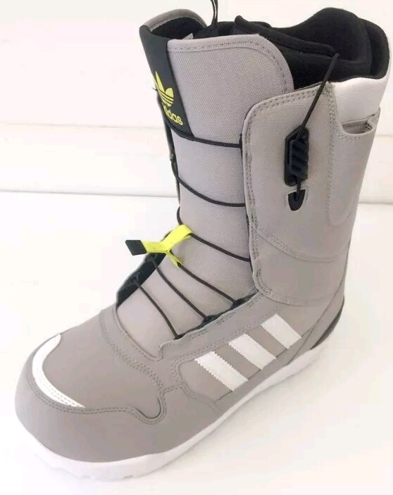 Adidas ZX 500 Men's UK Size Snowboard Boots Snowboarding Grey