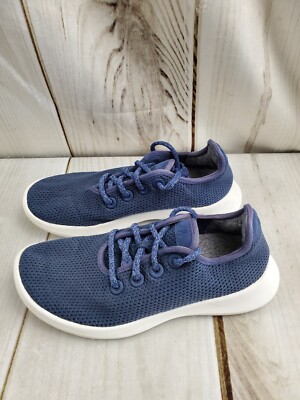 ALLBIRDS TREE RUNNERS TR WOMENS 8 RUNNING SHOES BLUE JOGGING  display picture 1