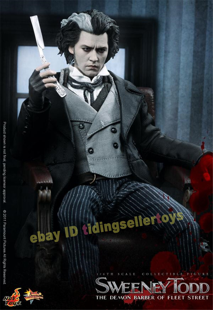 Hot Toys - ホットトイズ　スウィーニー・トッド HOTTOYS Sweeney Todd Figure HT 1/6 Figures The Demon Barber