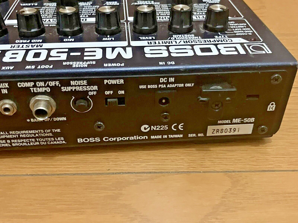 Boss ME-50B Bass Multiple Effects Made in Taiwan Multi Effects