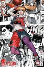 Harley Quinn #49 Cover D Derrick Chew Courtside Card Stock Variant NM